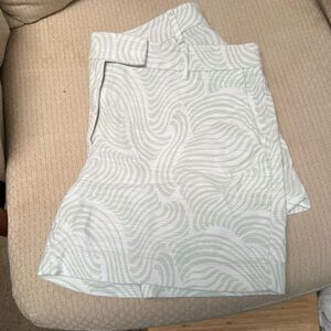 Tropical print shorts